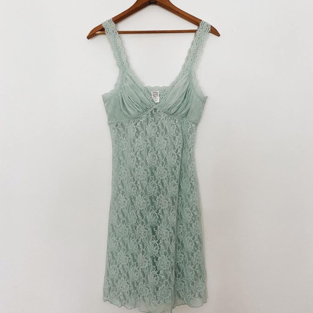 Vintage Hanky Panky lace nightie